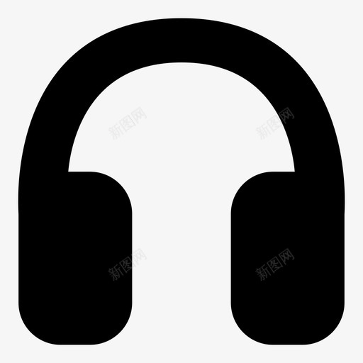 耳机数码产品图标svg_新图网 https://ixintu.com 数码产品 耳机
