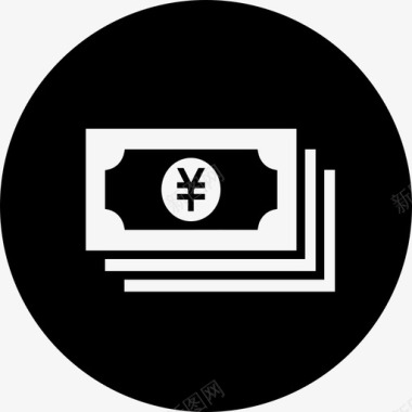 货币账户日元图标图标