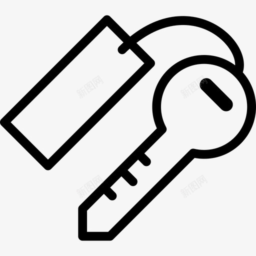 酒店钥匙工具和用具酒店标志图标svg_新图网 https://ixintu.com 工具和用具 酒店标志 酒店钥匙