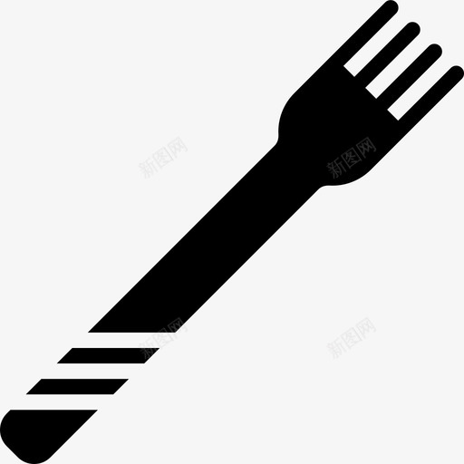 叉子烹饪食物图标svg_新图网 https://ixintu.com smashicons厨房工具实心 厨房 叉子 烹饪 食物