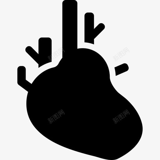 心脏器官医学的在医院里图标svg_新图网 https://ixintu.com 医学的 在医院里 心脏器官