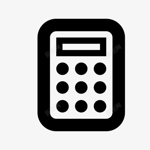 calculatorsvg_新图网 https://ixintu.com calculator