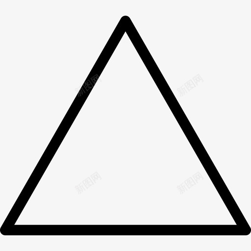 三角形几何体棱锥体图标svg_新图网 https://ixintu.com 三 三角形 几何体 几何体1 形状 棱锥体