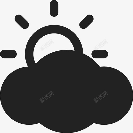 cloudy3svg_新图网 https://ixintu.com cloudy3