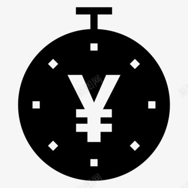 时钟闹钟钱包手表图标图标