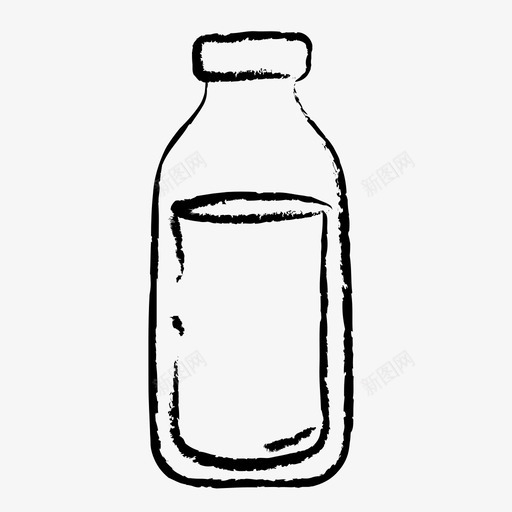 奶瓶食品饮料图标svg_新图网 https://ixintu.com 乳制品 奶瓶 食品 食品ii乳制品 饮料