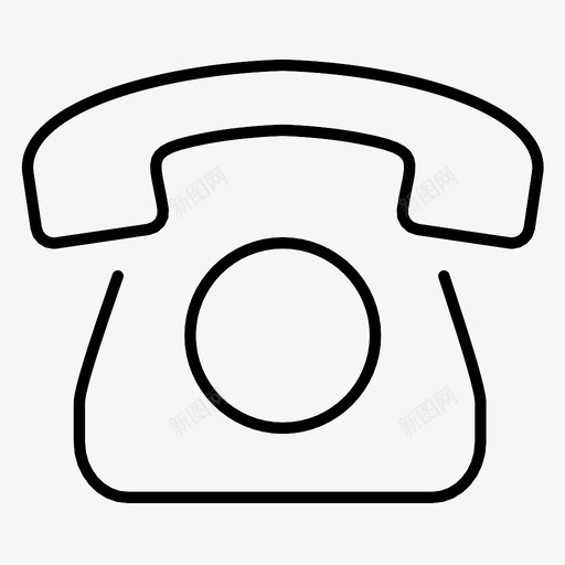 陆地电话电话移动电话图标svg_新图网 https://ixintu.com 电话 移动电话 陆地电话
