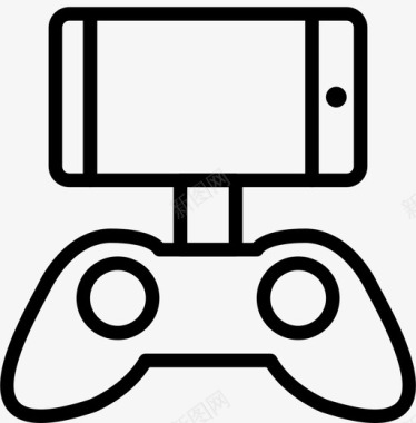 游戏控制器设备小工具图标图标