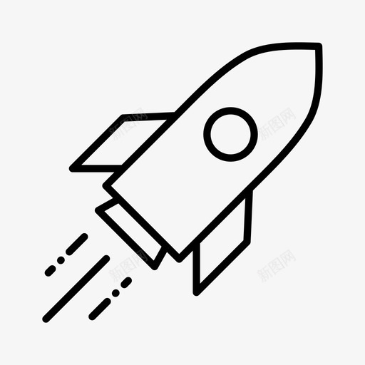 火箭外太空太空火箭图标svg_新图网 https://ixintu.com 外太空 太空火箭 宇宙飞船 火箭