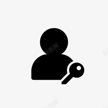 锁定用户帐户密码密钥图标图标