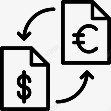 分析文件业务财务图标图标