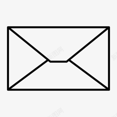 信封联系人电子邮件图标图标