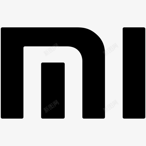 mi logosvg_新图网 https://ixintu.com mi logo