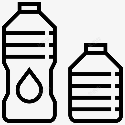 水瓶燃料石油图标svg_新图网 https://ixintu.com 塑料 水瓶 燃料 石油 石油工业