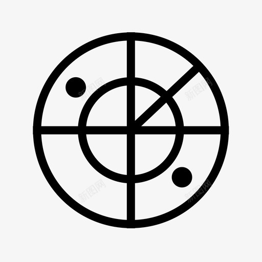 radar iconsvg_新图网 https://ixintu.com radar icon