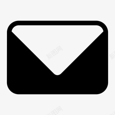 电子邮件信封新邮件图标图标