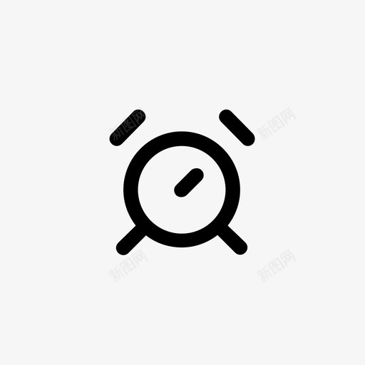 闹钟唤醒手表图标svg_新图网 https://ixintu.com 唤醒 基本用户界面 手表 闹钟