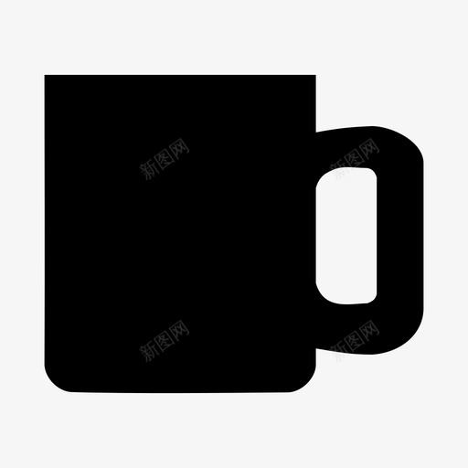 马克杯咖啡杯杯子图标svg_新图网 https://ixintu.com 咖啡杯 杯子 茶杯 饮料 饮料杯 马克杯
