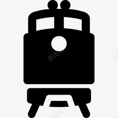 列车运输传递图标图标