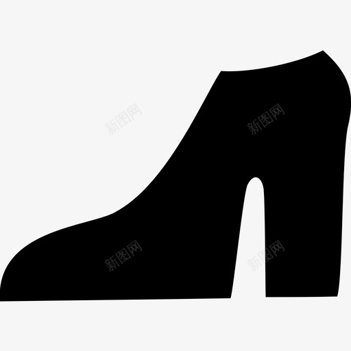 靴子鞋跟鞋子图标svg_新图网 https://ixintu.com 靴子 鞋子 鞋跟
