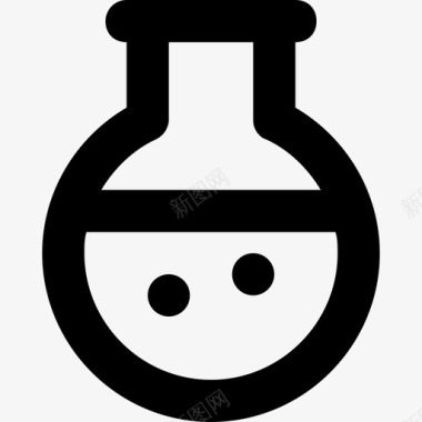 佛罗伦萨烧瓶化学实验室图标图标