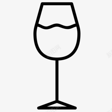 葡萄酒酒精饮料饮料图标图标