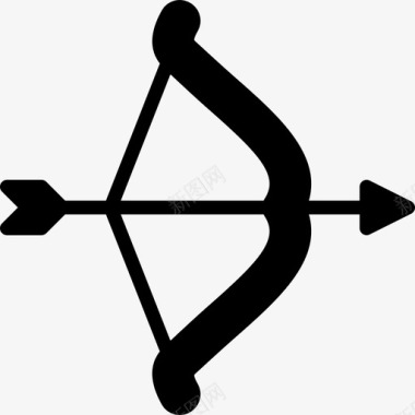 弓游戏运动图标图标