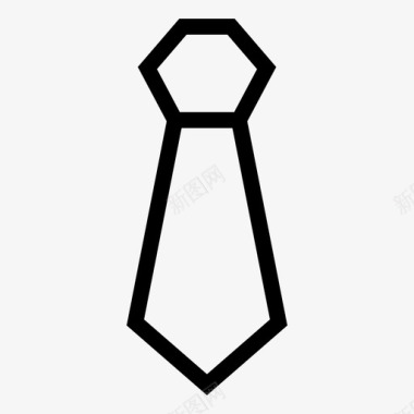 领带蝴蝶结商务图标图标