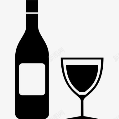 酒杯节日的象征图标图标