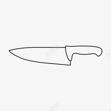 刀烹饪厨房图标图标
