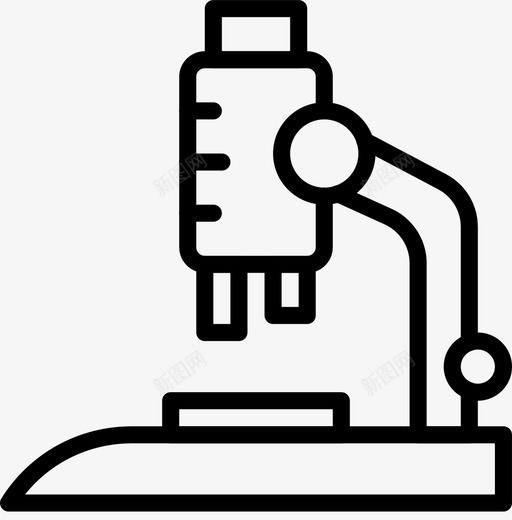 显微镜实验室研究图标svg_新图网 https://ixintu.com 实验室 显微镜 研究 科学 粉碎科学2大纲