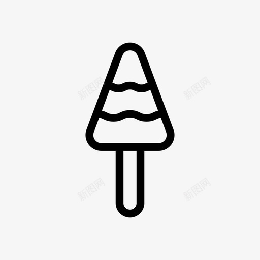 冰棍美味甜点图标svg_新图网 https://ixintu.com 冰棍 冰激凌 甜点 美味 食物