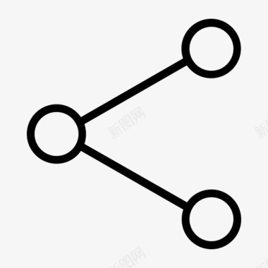共享连接网络图标图标