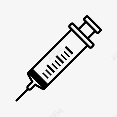 注射器流感疫苗医院图标图标