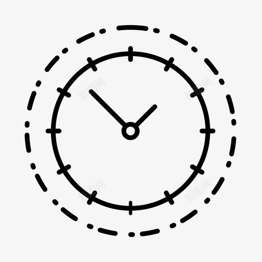 时钟闹钟时间图标svg_新图网 https://ixintu.com 手表 时钟 时间 联系我们风格 计时器 闹钟