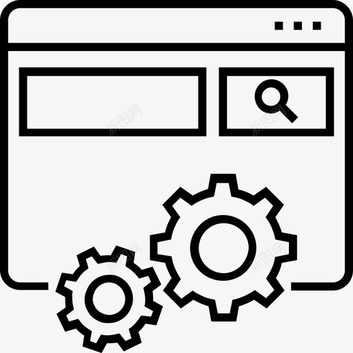 搜索优化首选项网页图标svg_新图网 https://ixintu.com 1400网页和搜索引擎优化平面线图标 搜索优化 网页 网页设置 首选项