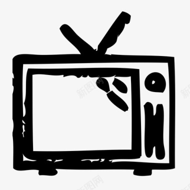 电视设备电子产品图标图标