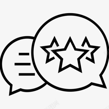 客户评论聊天客户体验图标图标