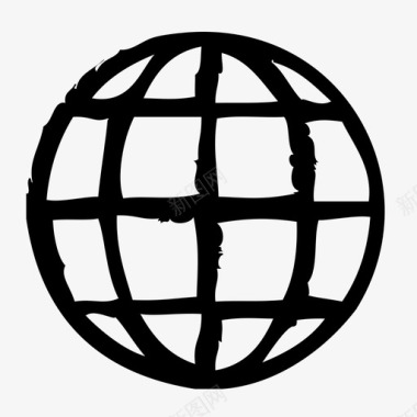 全球商业办公室图标图标