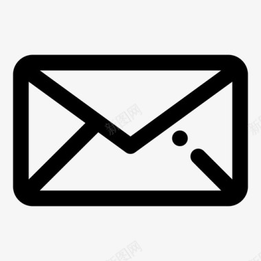 不公开的邮件信封信件图标图标