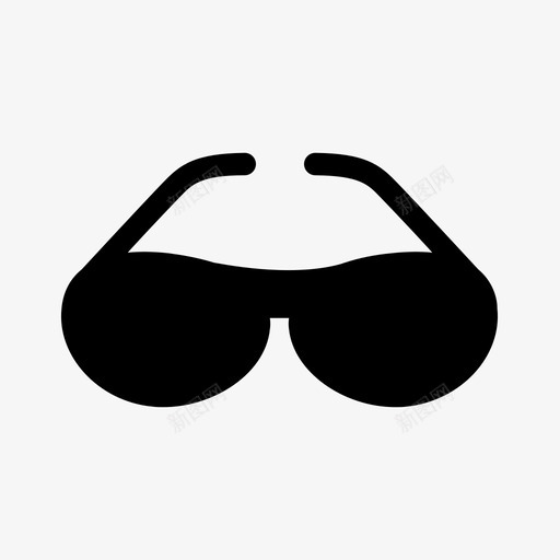 太阳镜款式旅行图标svg_新图网 https://ixintu.com 太阳镜 旅行 款式