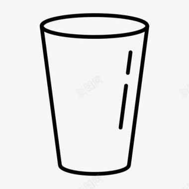 玻璃杯饮料酒杯图标图标