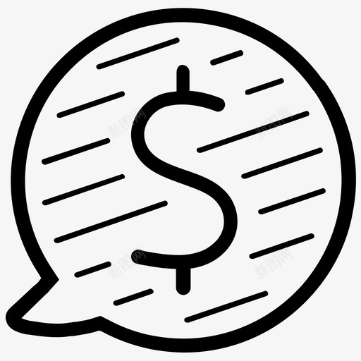 预算讨论通信财务图标svg_新图网 https://ixintu.com 商业和金融概述版本1 财务 货币 通信 邮件 预算讨论