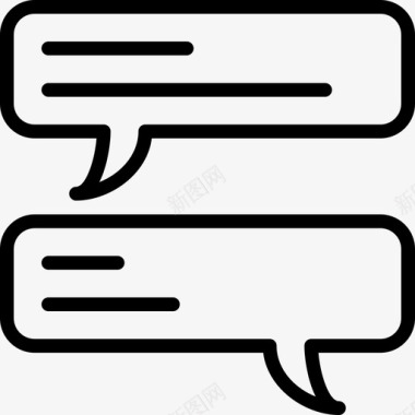 对话聊天交流对话图标图标