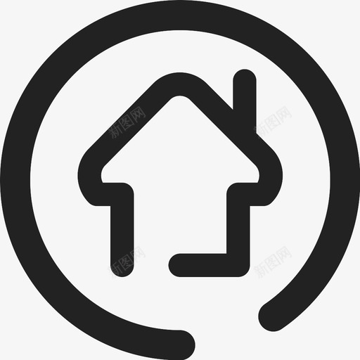 homesvg_新图网 https://ixintu.com home house