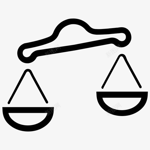 平衡比较平等图标svg_新图网 https://ixintu.com 商业和金融概述1版 平等 平衡 正义 比较 法律