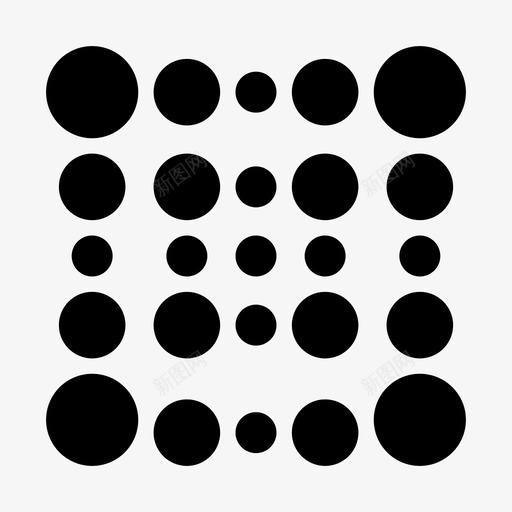 抽象圆形几何图标svg_新图网 https://ixintu.com 几何 圆形 多边形 实体 形状 抽象