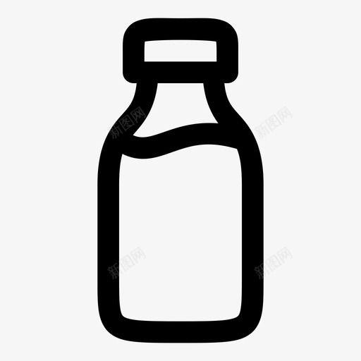 奶瓶婴儿儿童图标svg_新图网 https://ixintu.com 儿童 奶瓶 婴儿 饮料