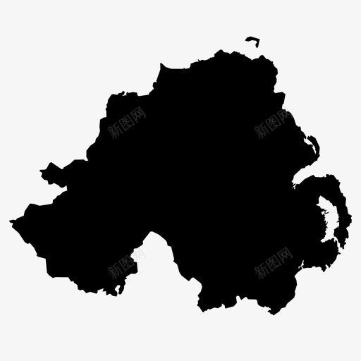 北爱尔兰贝尔法斯特地图图标svg_新图网 https://ixintu.com 北爱尔兰 地区 地图 英国 英国地区 贝尔法斯特