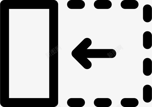 折叠弯曲字母图标svg_新图网 https://ixintu.com 动词和箭头 字母 弯曲 折叠 比例 纸张 音符